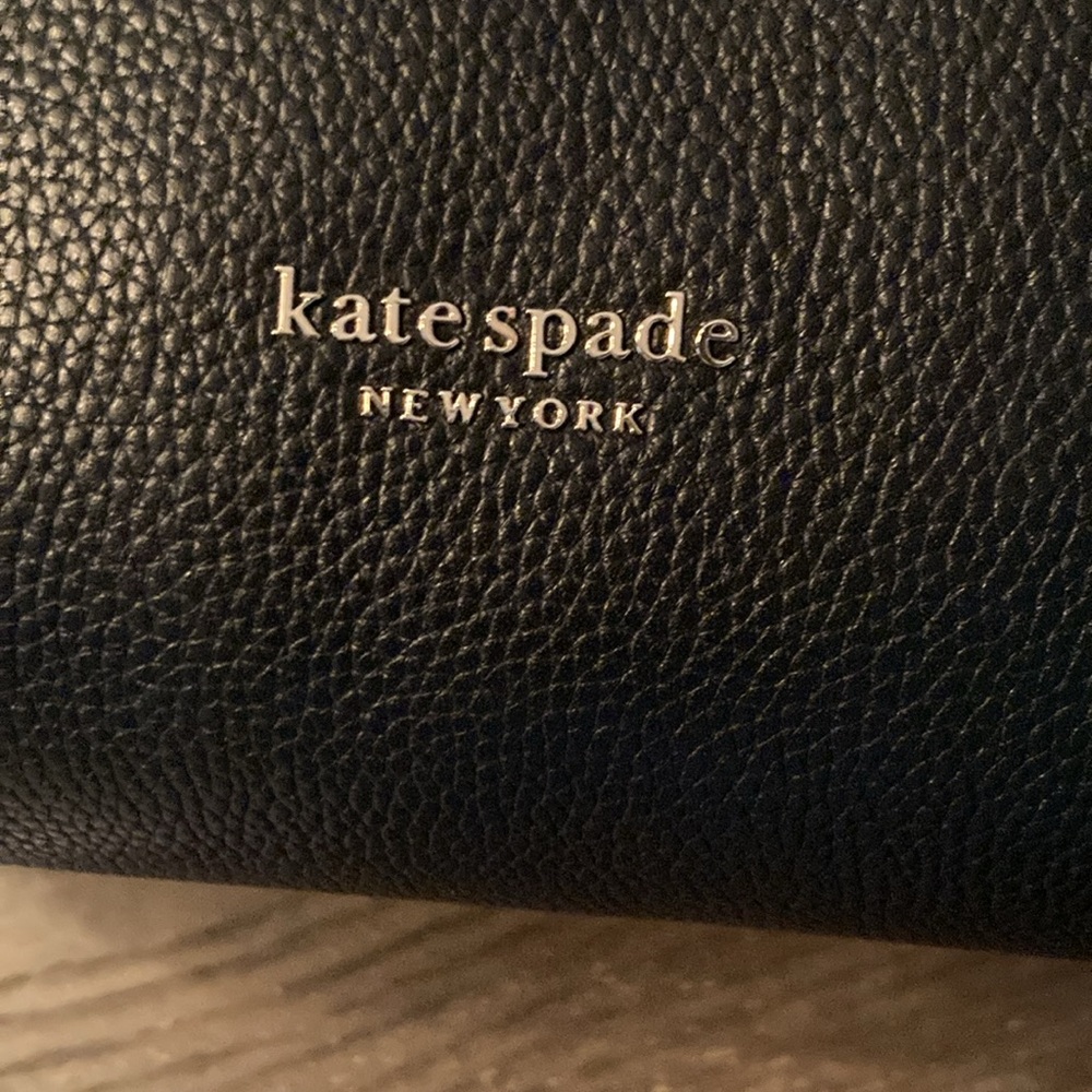Kate Spade Black Hudson pebble leather Shoulder Bag - Picture 9 of 10